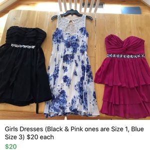 Young Girls Dresses